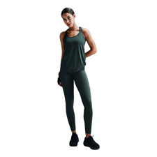 Nike Women's Leggings Dri-FIT One High-Waisted, Vintage Green/Black 